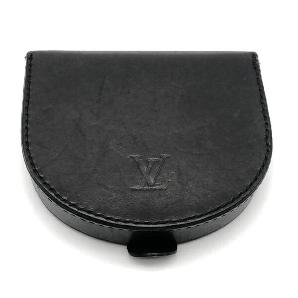 LOUIS VUITTON Portemonnaie Cuvette Wallet/Coin Case M85026 Nomade Noir Black ...